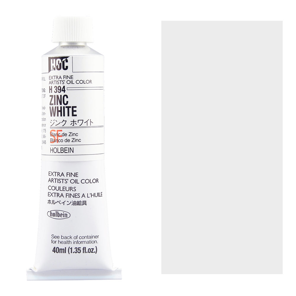 Holbein Extra Fine Artists' Oil Color 40ml Zinc White