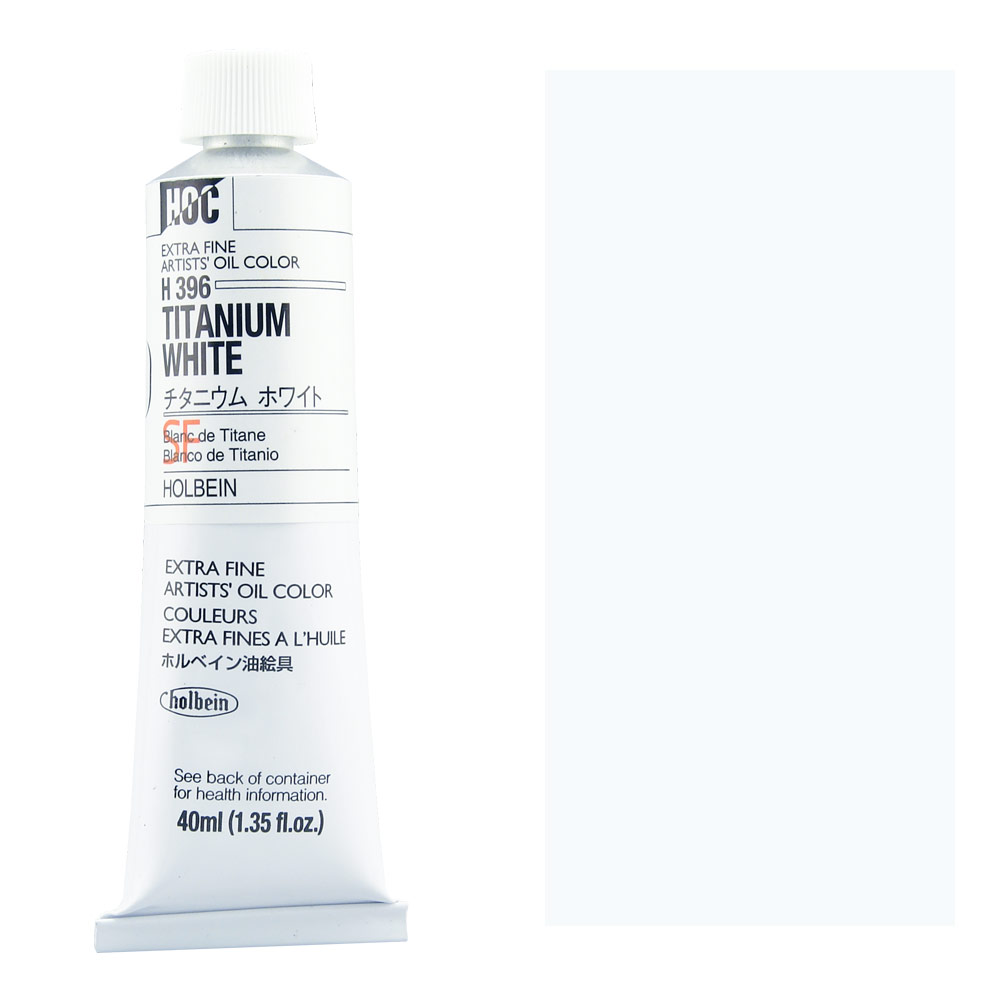 Holbein Extra Fine Artists' Oil Color 40ml Titanium White