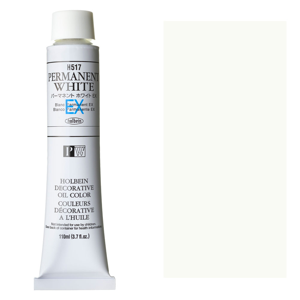 Holbein Extra Fine Artists' Oil Color 110ml Permanent White EX