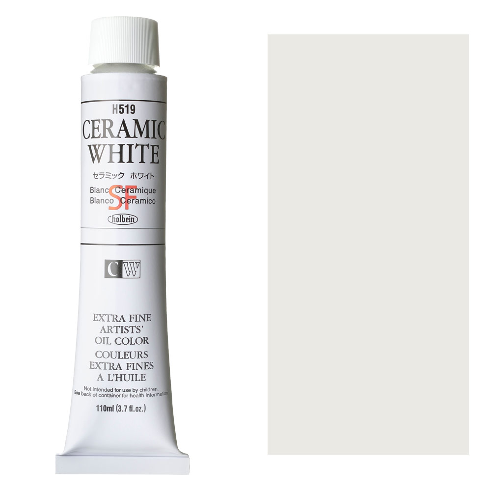 Holbein Extra Fine Artists' Oil Color 110ml Ceramic White