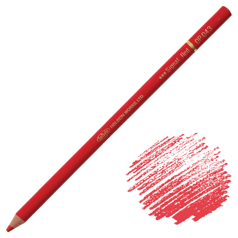Holbein Artists' Colored Pencil Signal Red OP043