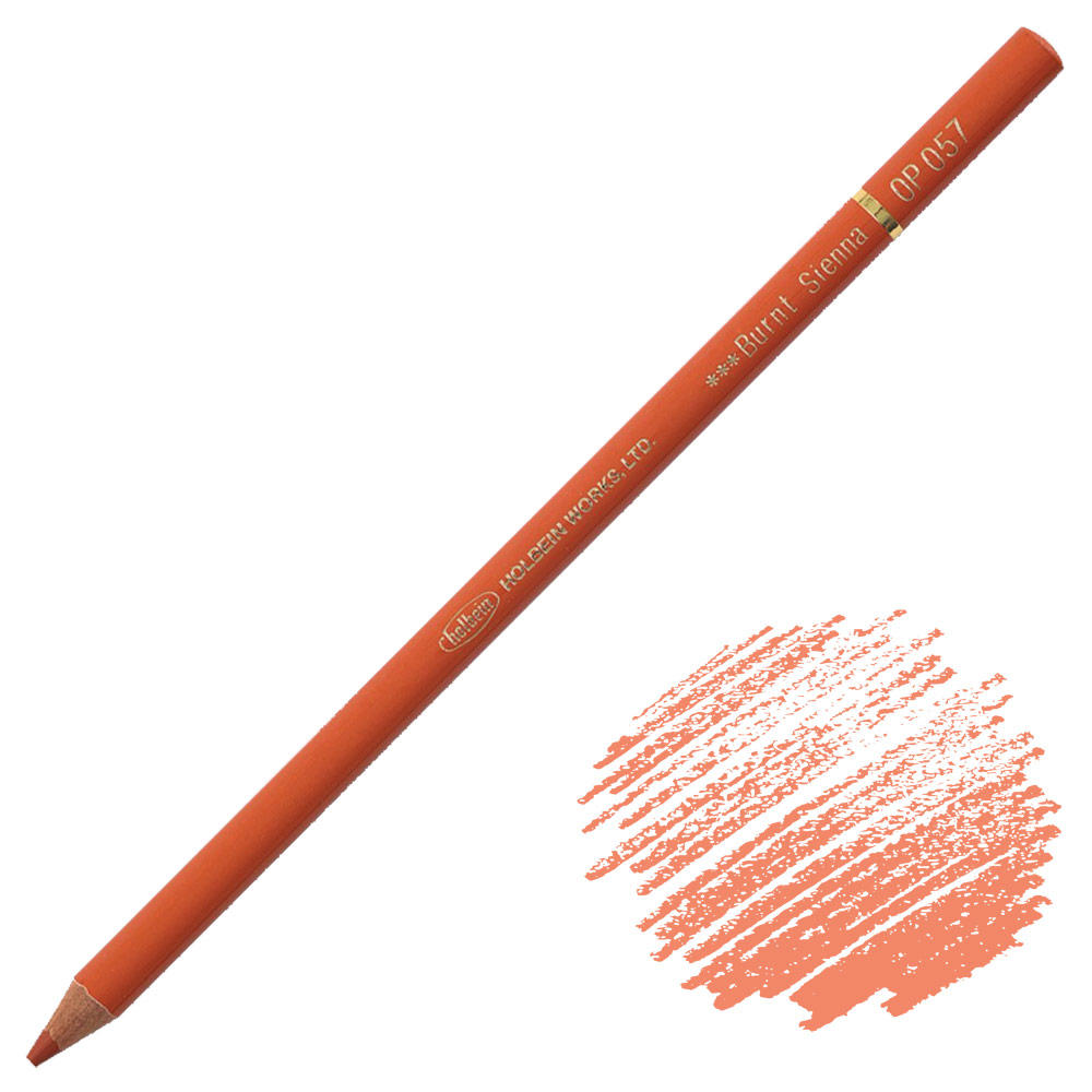 Holbein Artists' Colored Pencil Burnt Sienna OP057