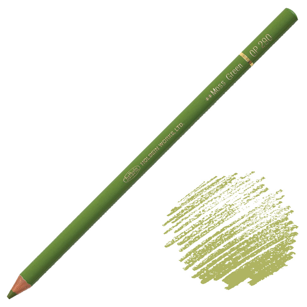 Holbein Artists' Colored Pencil Moss Green OP290