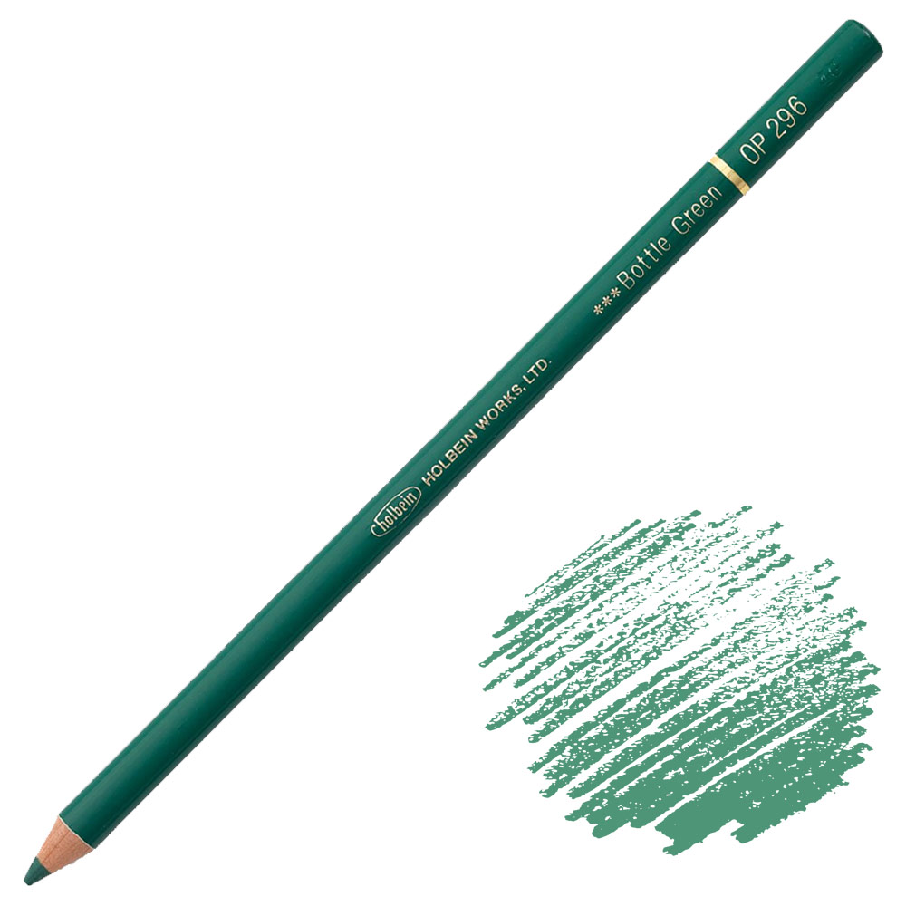 Holbein Artists' Colored Pencil Bottle Green OP296