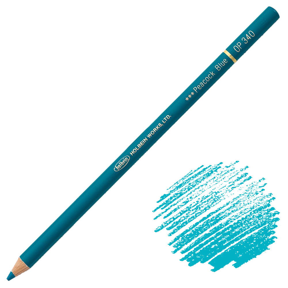Holbein Artists' Colored Pencil Peacock Blue OP340