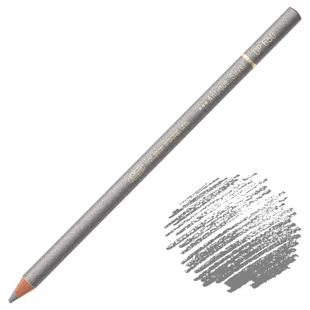 Holbein Artists' Colored Pencil Antique Silver OP650