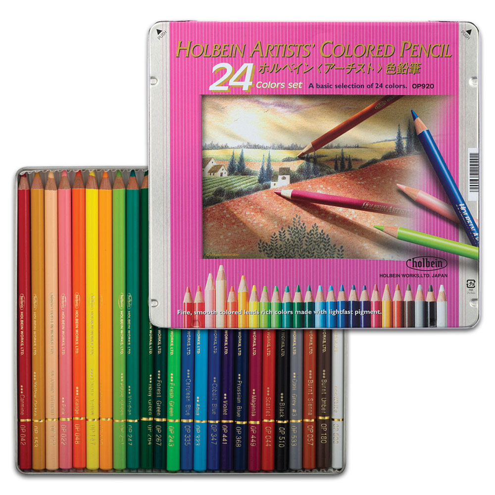 Holbein Artists Colored Pencil 24 Set