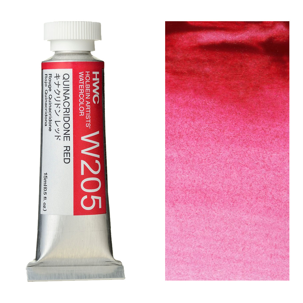 Holbein Artists' Watercolors 15ml Quinacridone Red