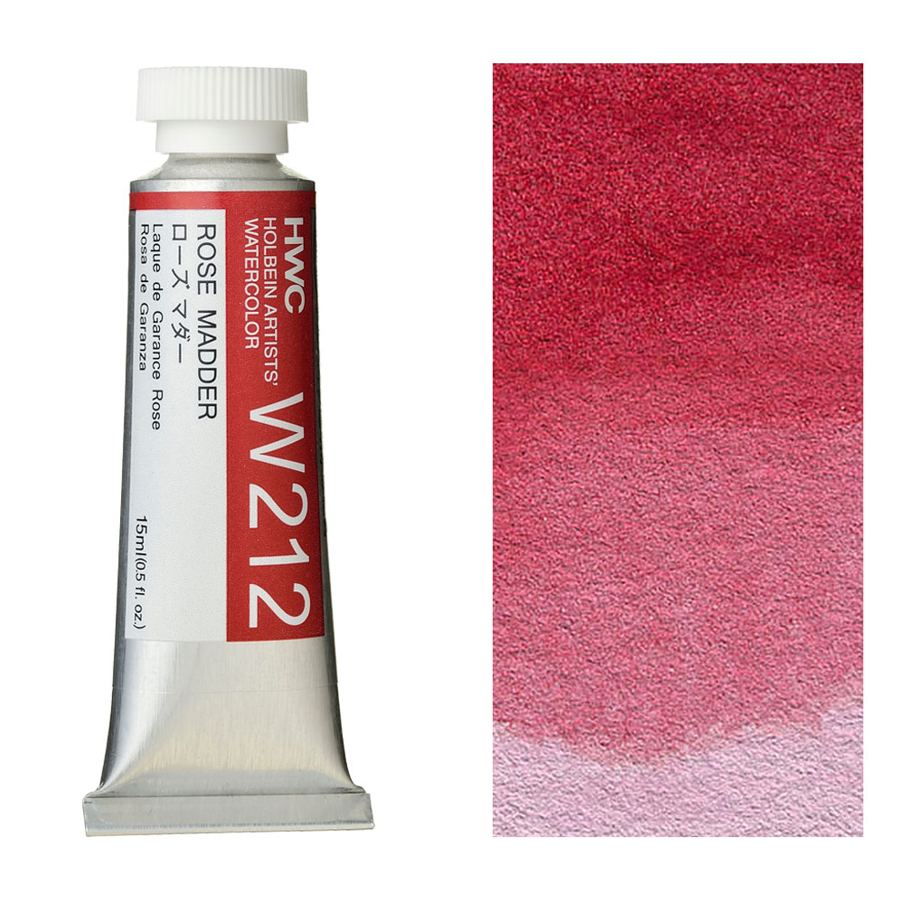Holbein Artists' Watercolors 15ml Rose Madder