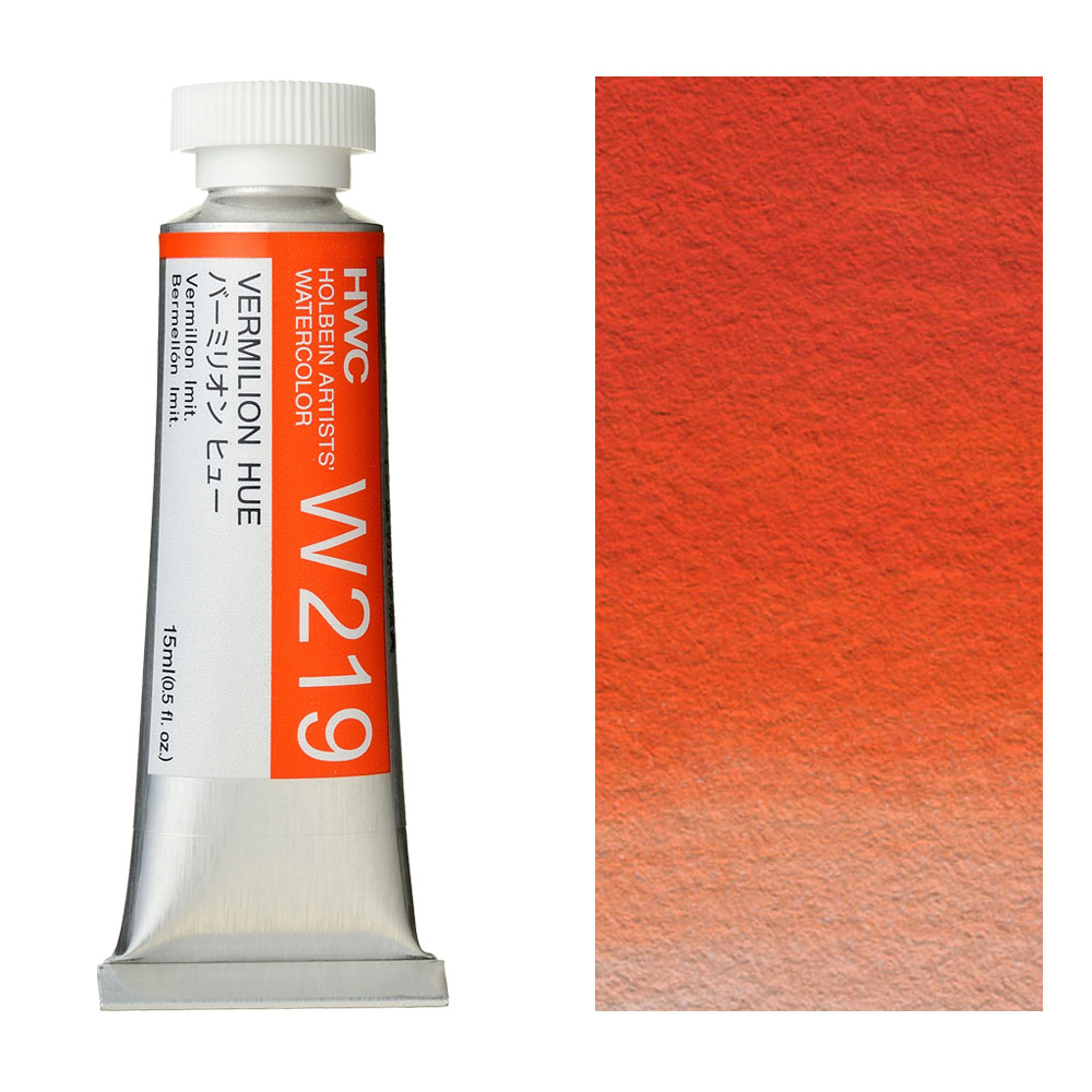 Holbein Artists' Watercolors 15ml Vermilion Hue