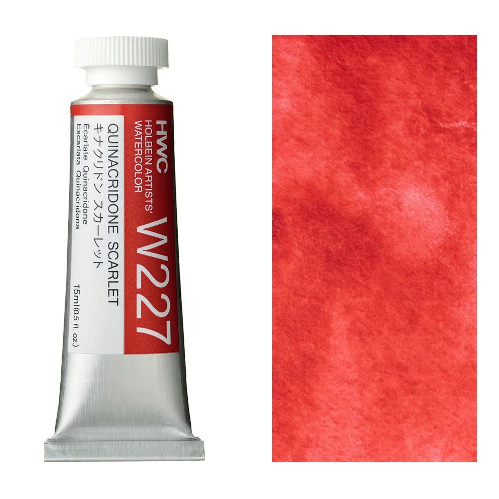 Holbein Artists' Watercolors 15ml Quinacridone Scarlet