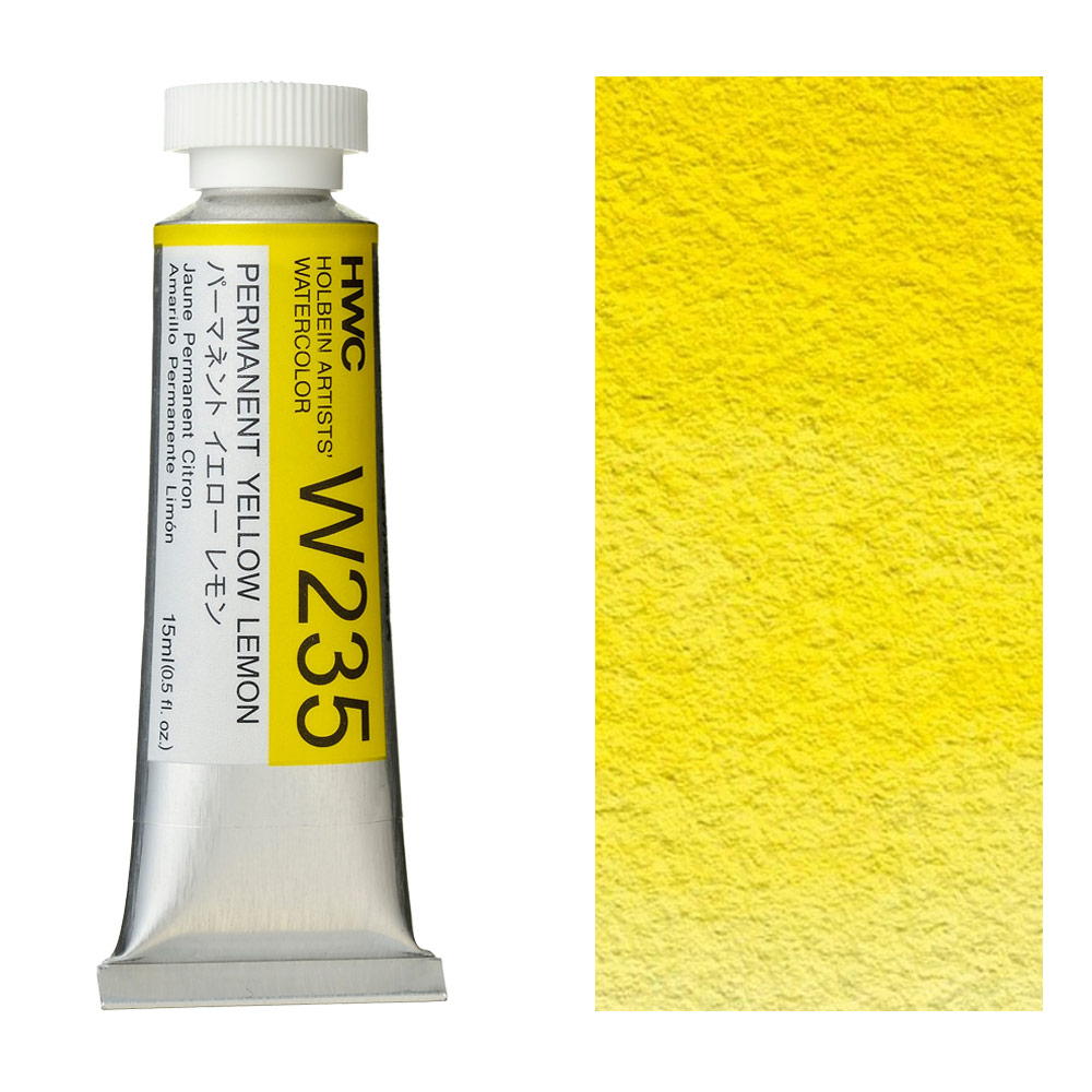 Holbein Artists' Watercolor 15ml Permanent Yellow Lemon