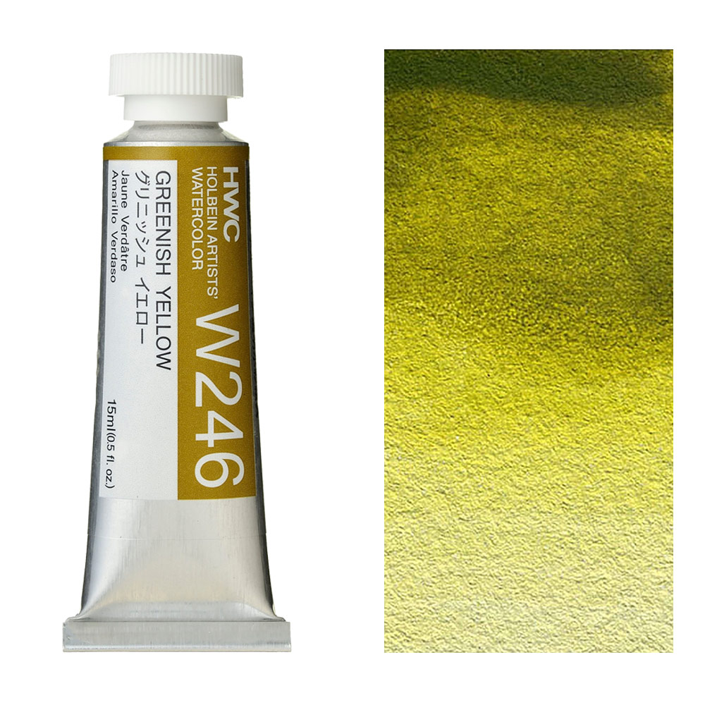 Holbein Artists' Watercolor 15ml Greenish Yellow