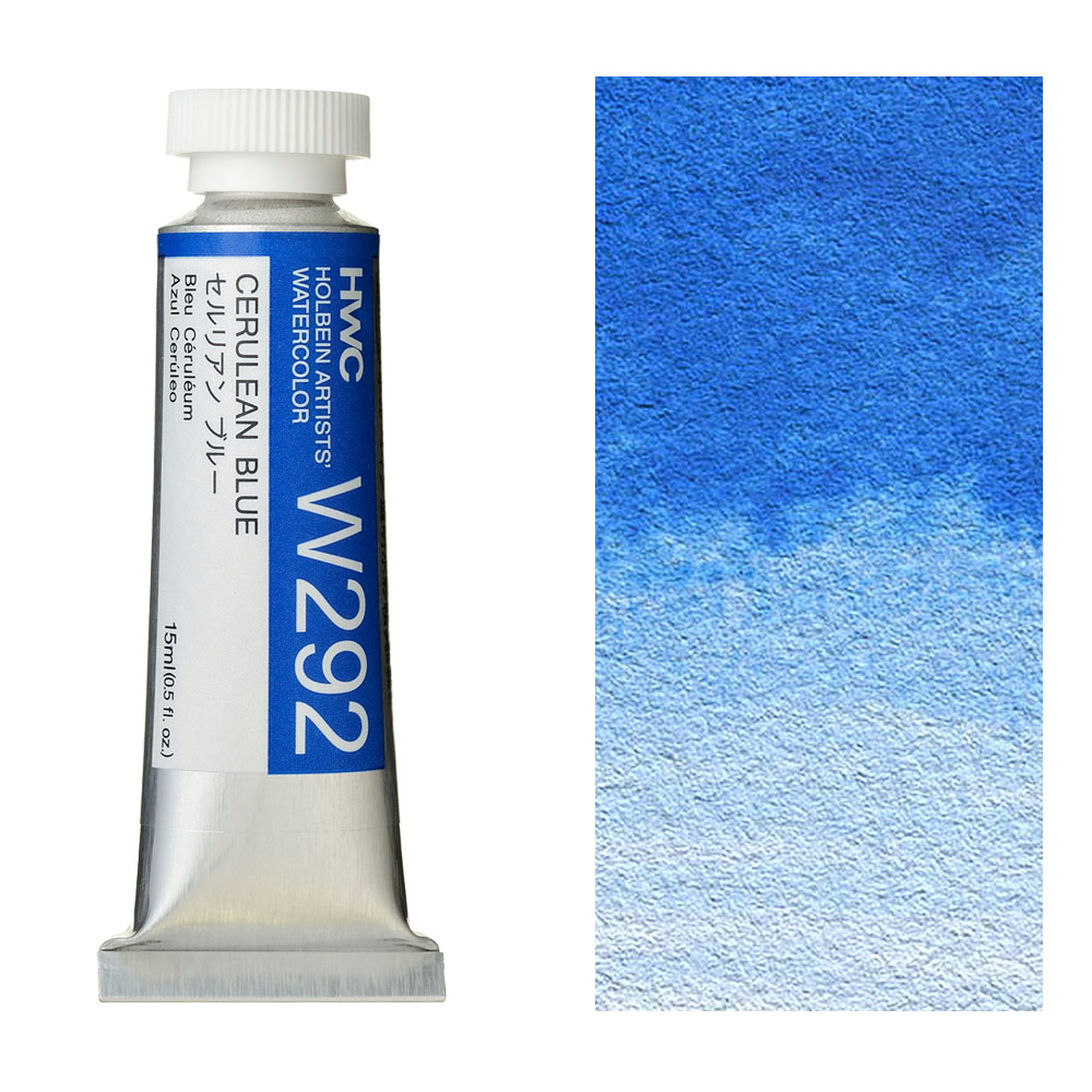 Holbein Artists' Watercolor 15ml Cerulean Blue