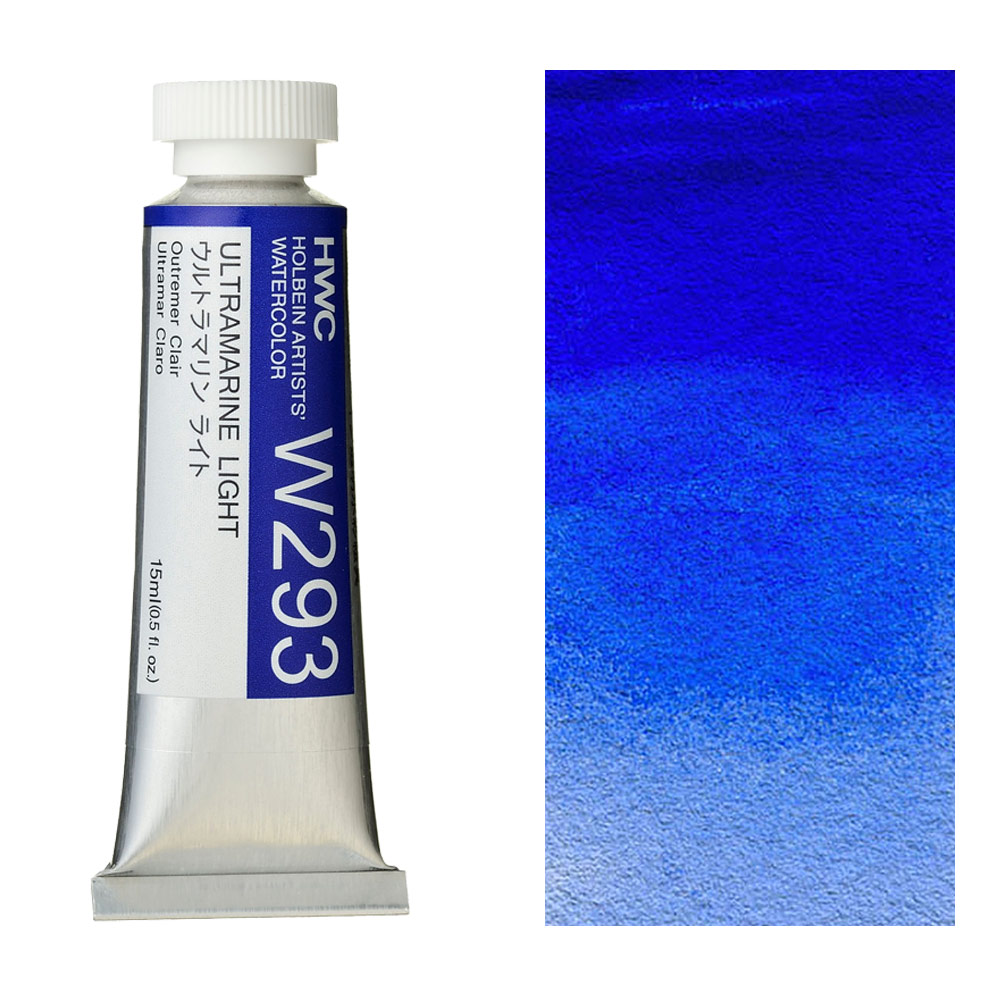 Holbein Artists' Watercolor 15ml Ultramarine Light
