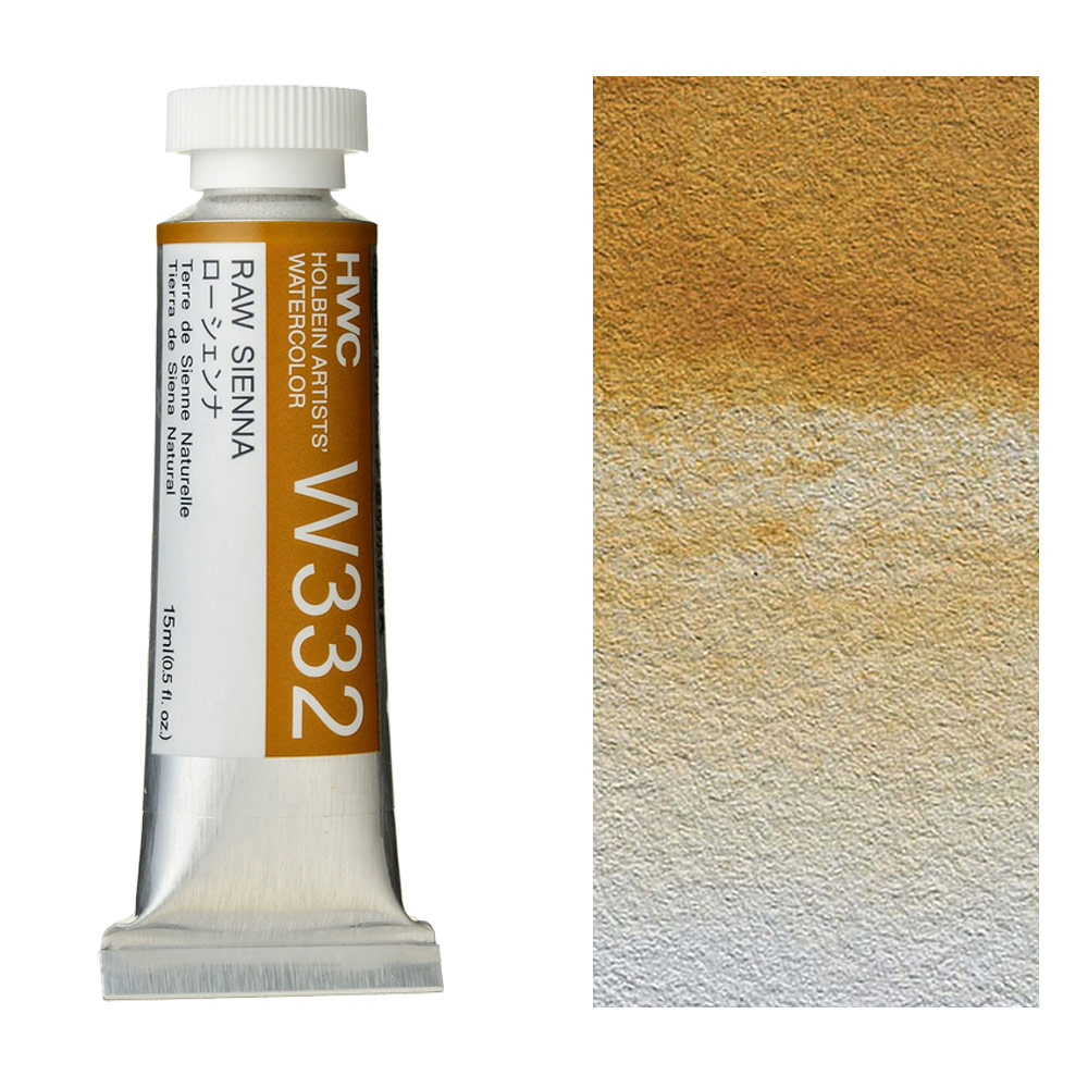 Holbein Artists' Watercolor 15ml Raw Sienna