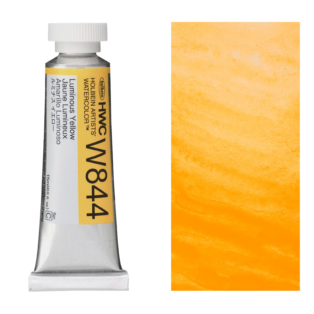 Holbein Artists' Luminous Watercolor 15ml Luminous Yellow