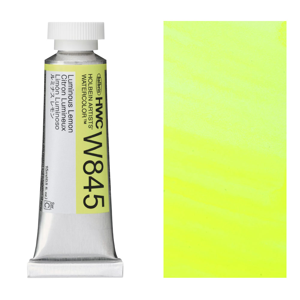 Holbein Artists' Luminous Watercolor 15ml Luminous Lemon