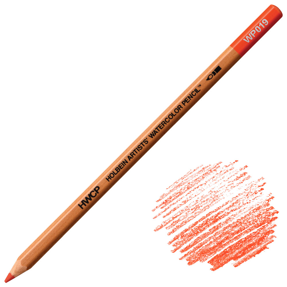 Holbein Artists' Watercolor Pencil Vermilion (Hue) WP019