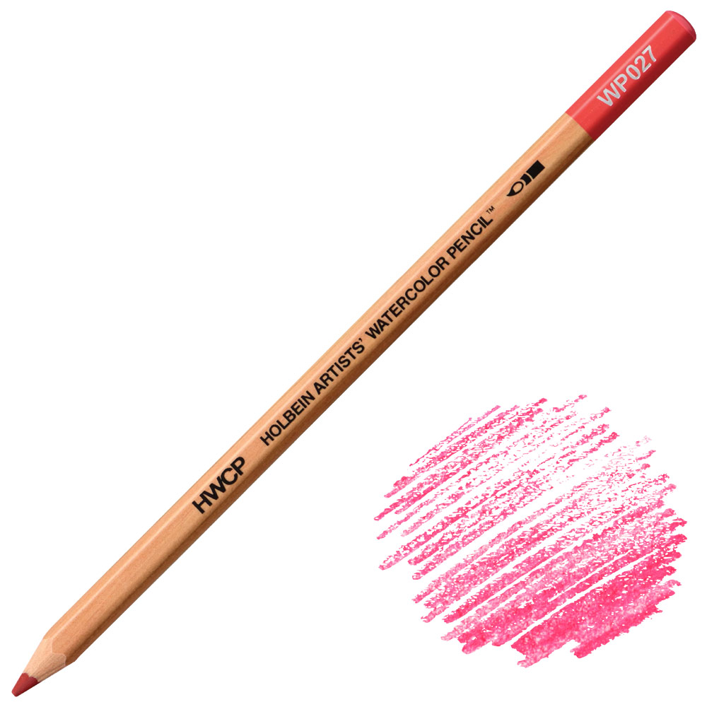 Holbein Artists' Watercolor Pencil Quinacridone Scarlet WP027