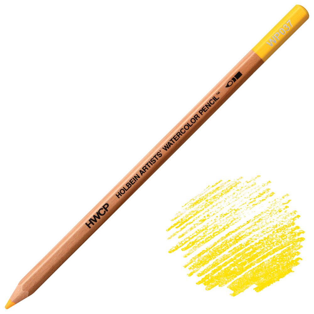 Holbein Artists' Watercolor Pencil Permanent Yellow Deep WP037