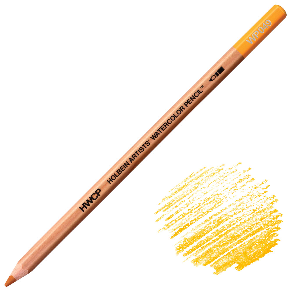 Holbein Artists' Watercolor Pencil Isoindolinone Yellow Deep WP049