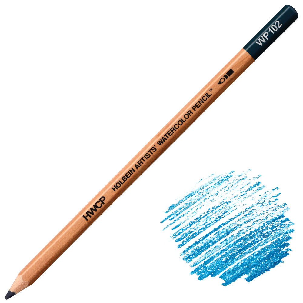 Holbein Artists' Watercolor Pencil Marine Blue WP102