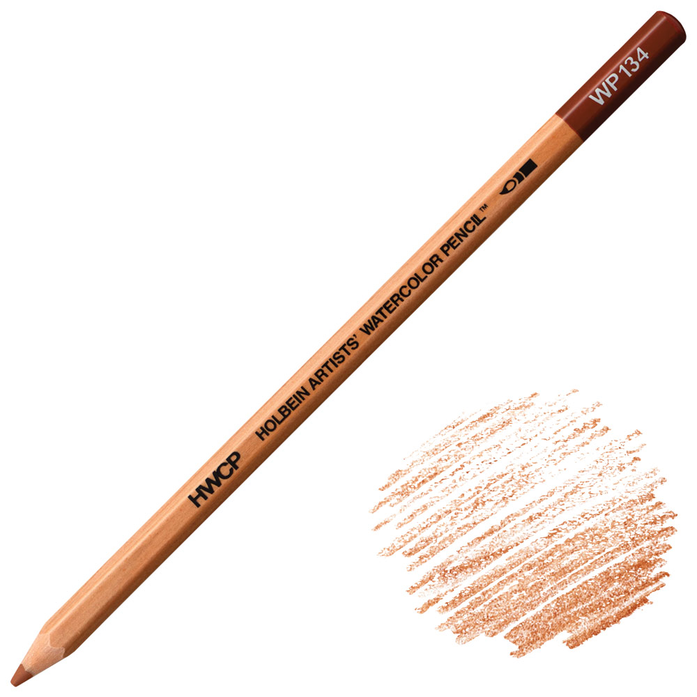 Holbein Artists' Watercolor Pencil Burnt Sienna WP134