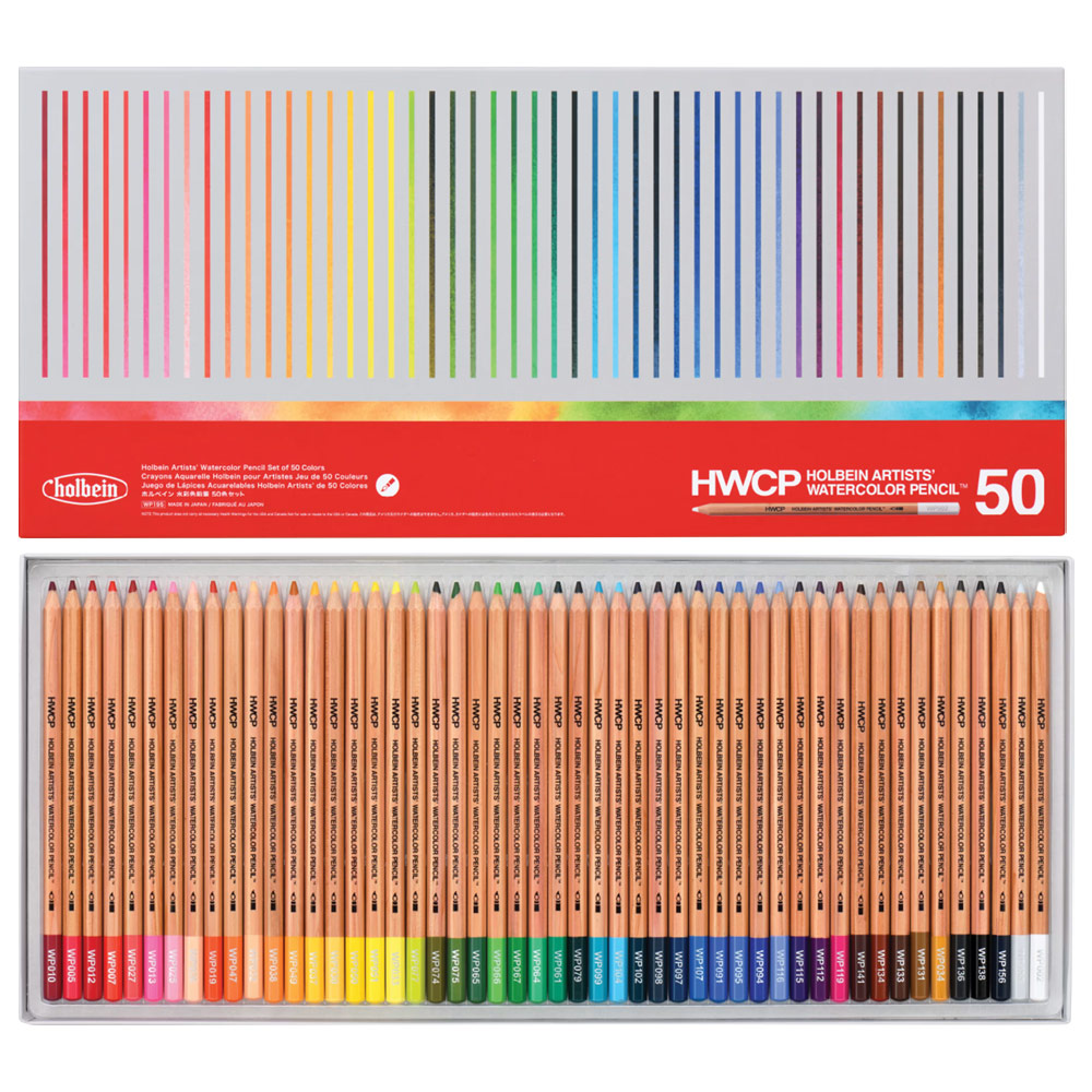 Holbein Artists' Watercolor Pencil 50 Set