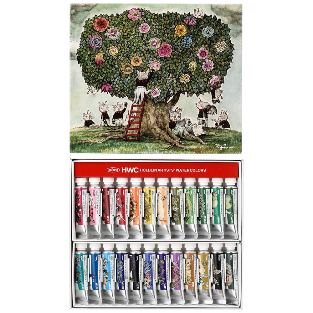 Holbein ARTIST WATERCOLOR SET OF 108 - 5ml