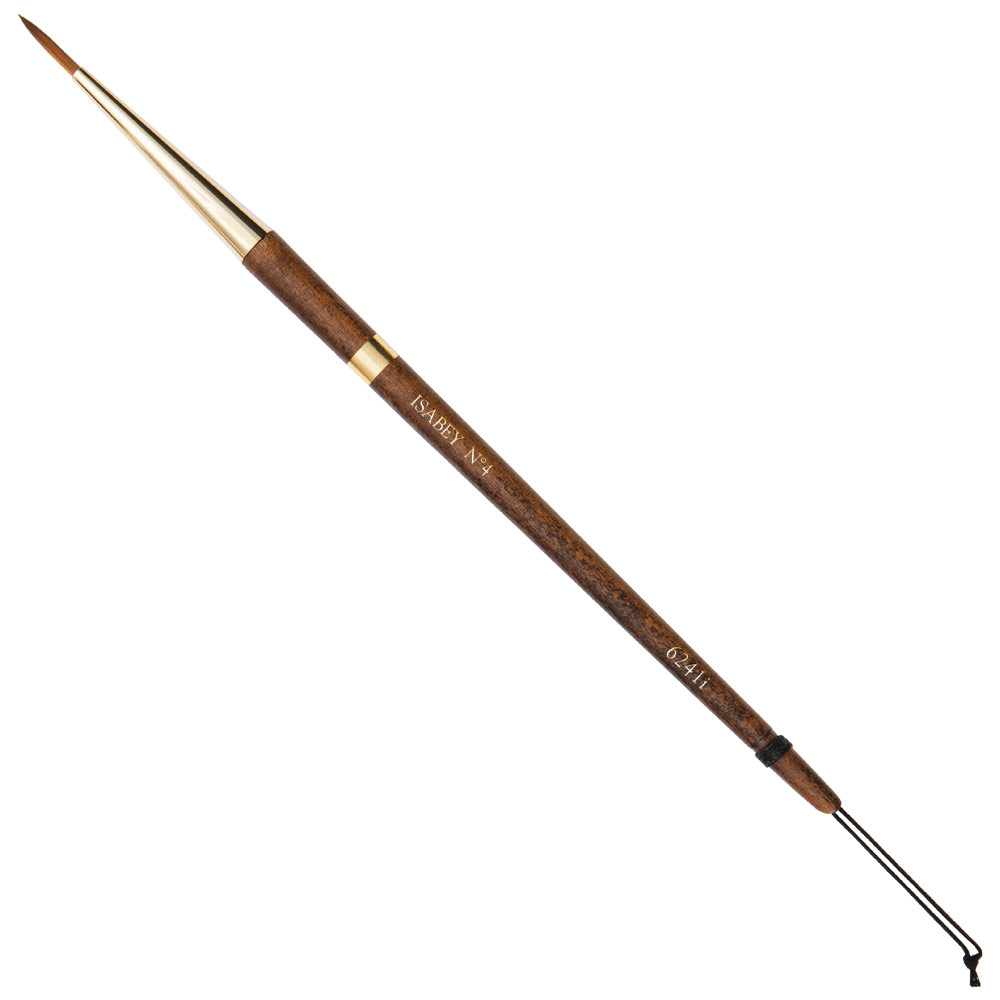 Isabey Vintage Isaqua Synthetic Watercolor Brush Round #4