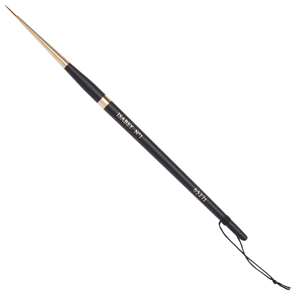Isabey Isagold Synthetic Kolinsky Watercolor Brush Round #1