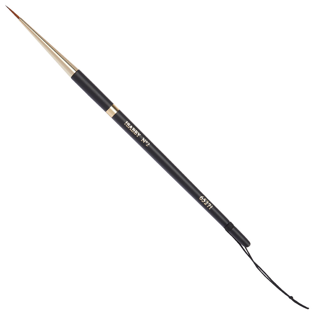 Isabey Isagold Synthetic Kolinsky Watercolor Brush Round #2