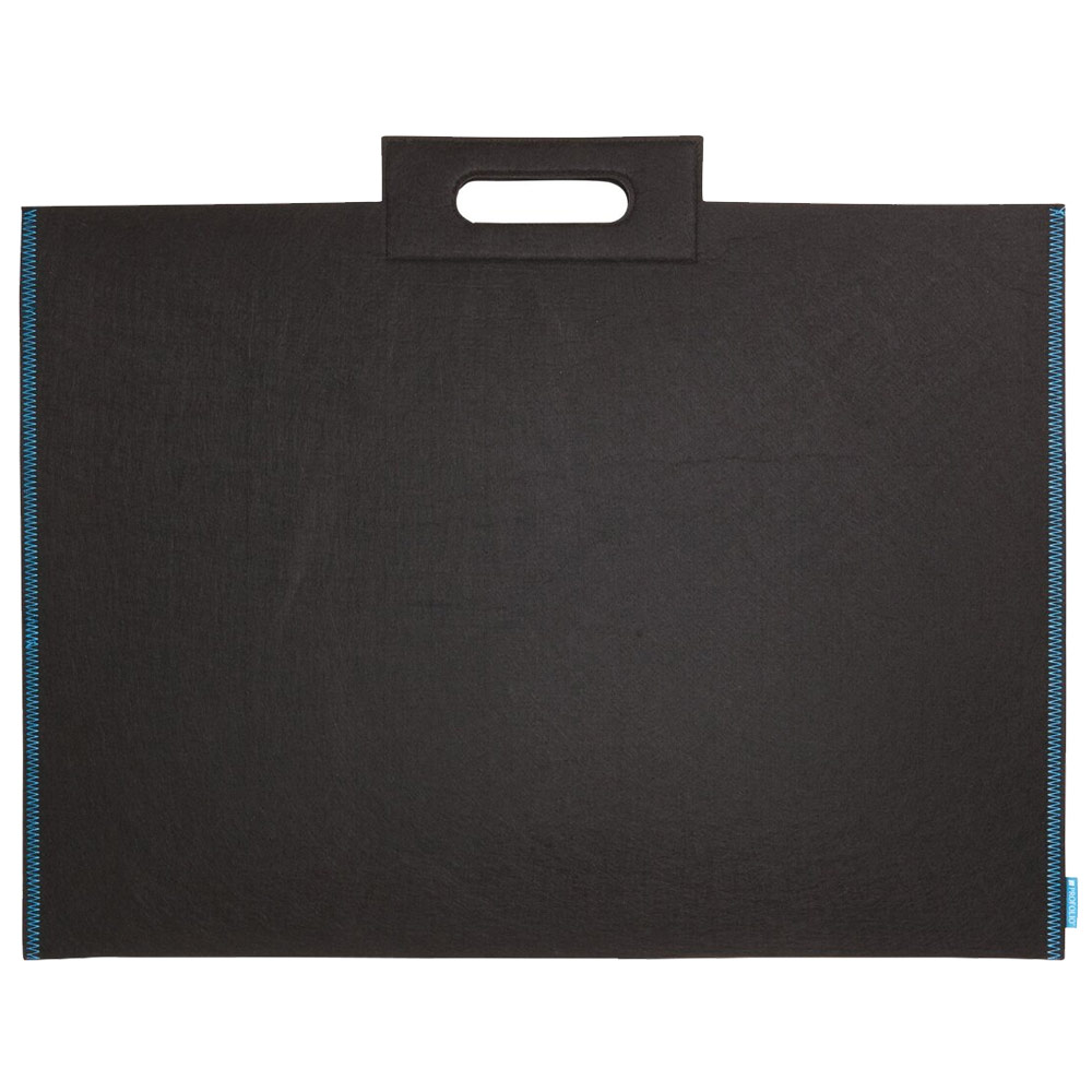 Itoya ProFolio Midtown Bag 19"x26" Black/Blue