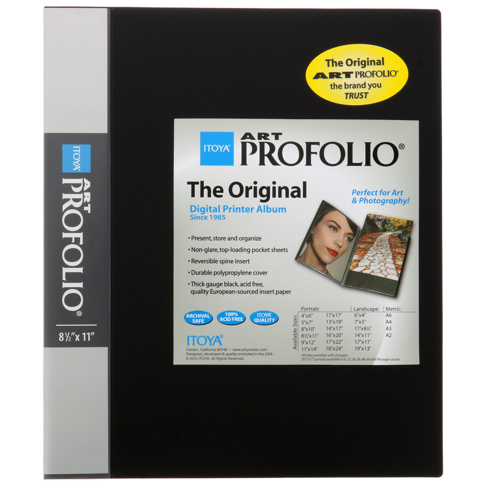 Itoya Original Art Profolio Digital Printer Album 6 Pages 8.5"x11"