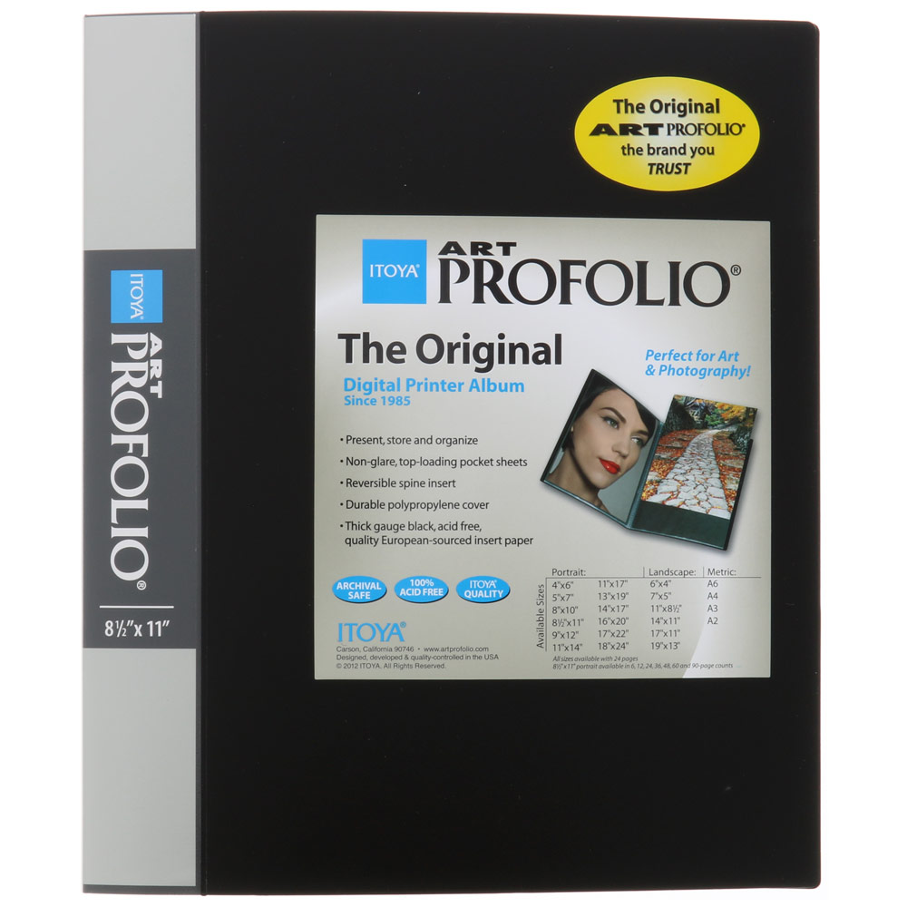 Itoya Original Art Profolio Digital Printer Album 12 Pages 8.5"x11"