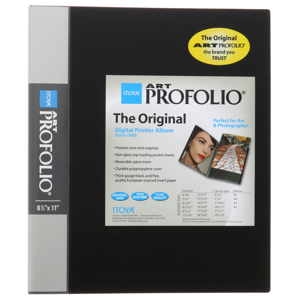 Itoya Original Art Profolio Digital Printer Album 36 Pages 8.5"x11"