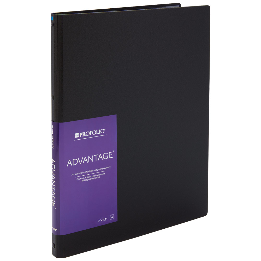 Itoya Art ProFolio Advantage Presentation Book 24 Pages 9"x12"