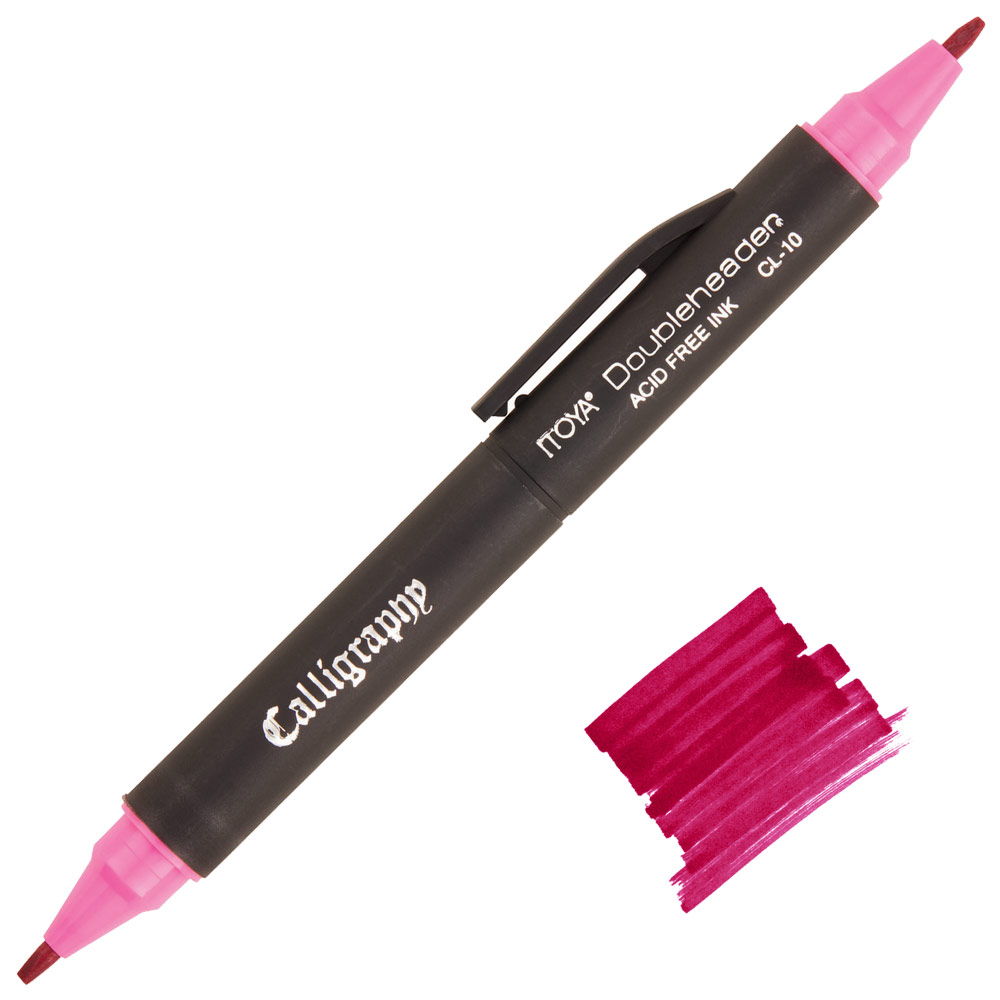 Itoya Doubleheader Calligraphy Marker Pink