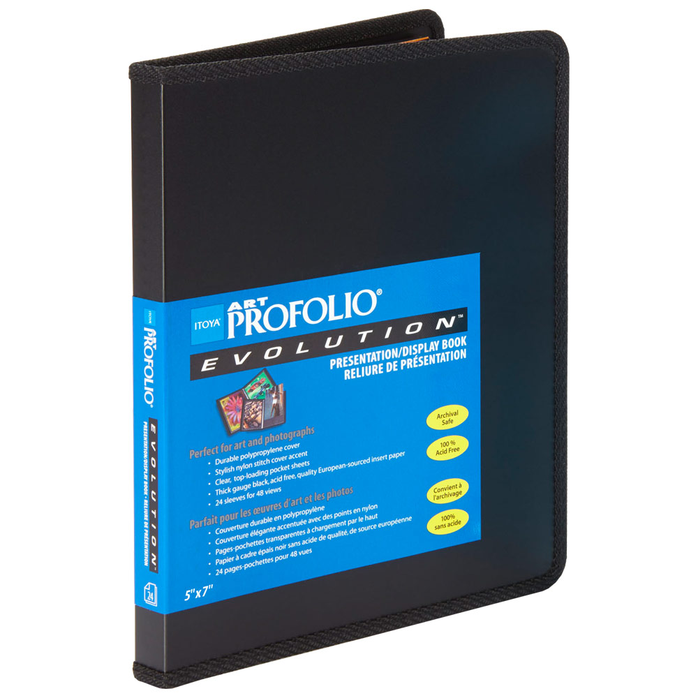 Itoya Art ProFolio Evolution Presentation Book 24 Page 5"x7"