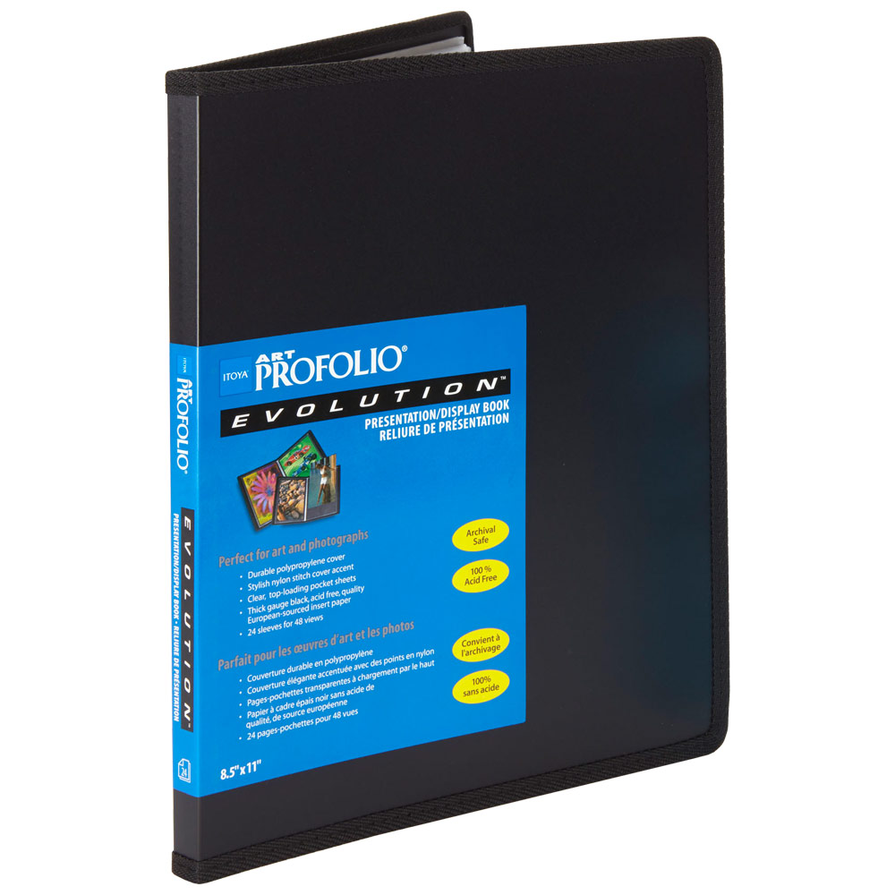 Itoya Art ProFolio Evolution Presentation Book 24 Page 8.5"x11"