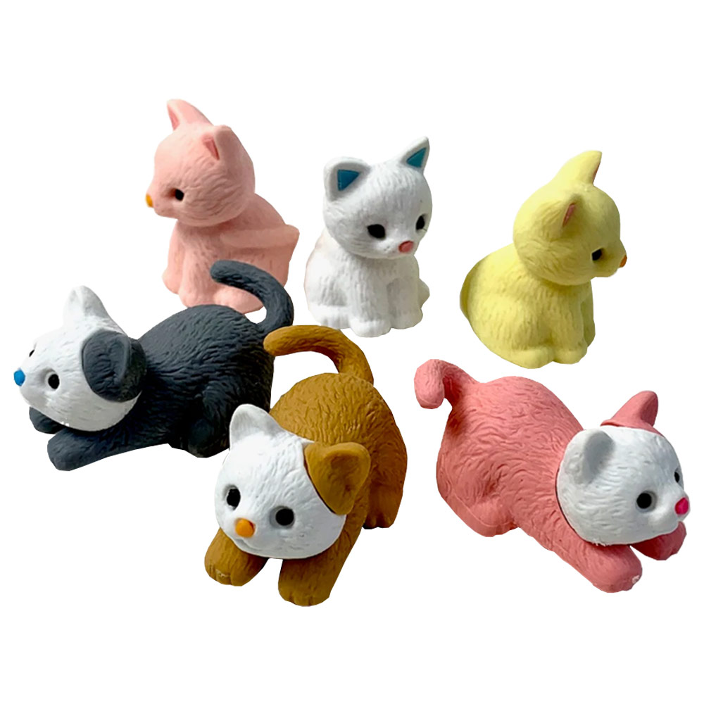 Iwako Puzzle Eraser Cat