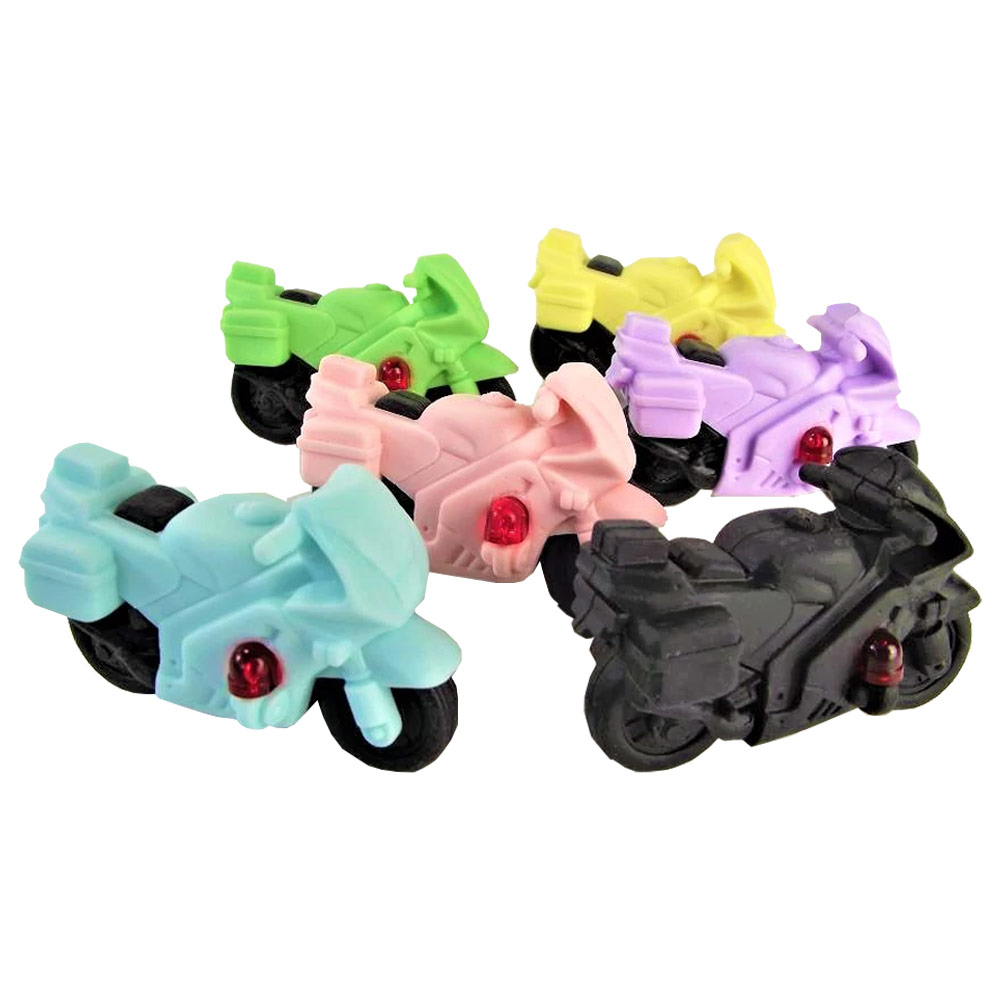 Iwako Puzzle Eraser Motorcycle