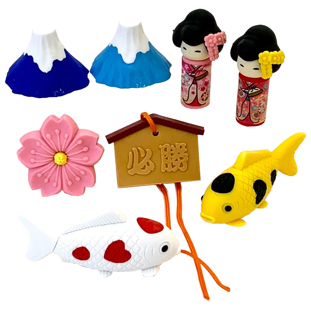 Iwako Puzzle Eraser Sakura Festival