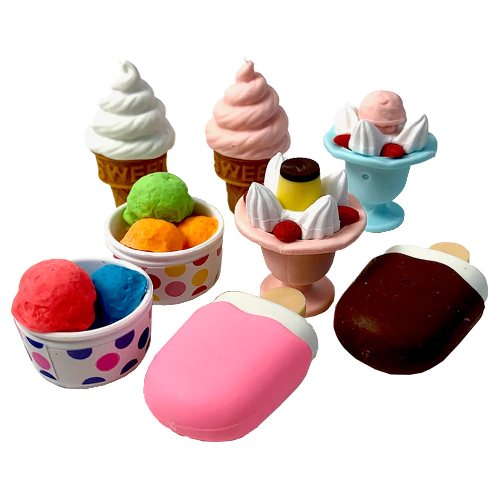 Iwako Puzzle Eraser Ice Cream Shop