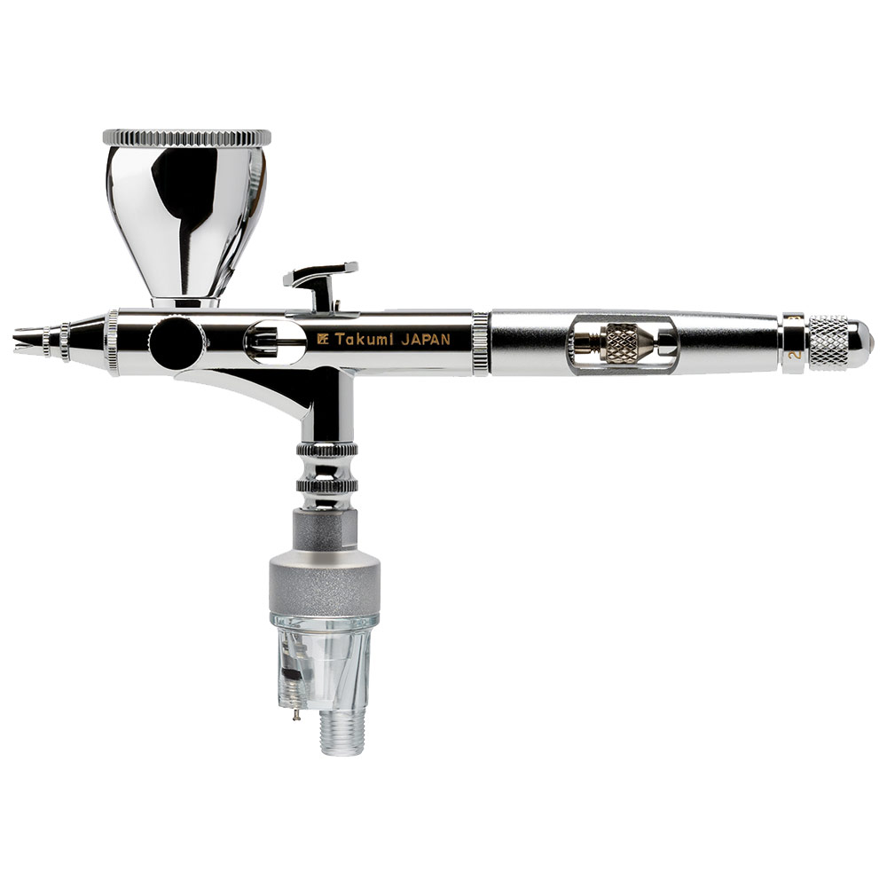 Iwata CUSTOM MICRON Side Feed Dual Action Airbrush Takumi