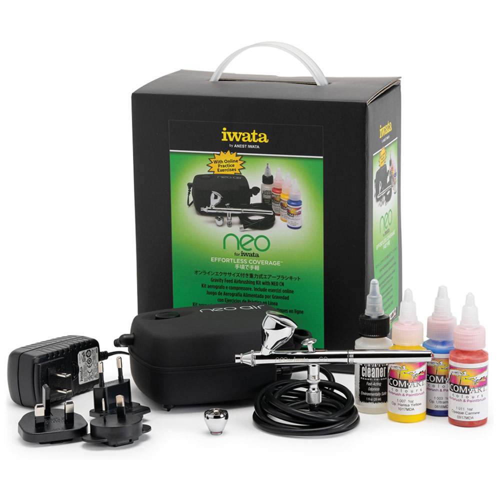 Over the Brick – NEO for Iwata Gravity Feed Airbrushing Kit with
