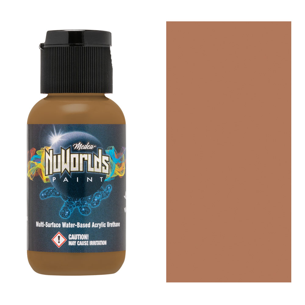 Medea NuWorlds Acrylic Urethane Airbrush Paint 1oz Espresso Flesh