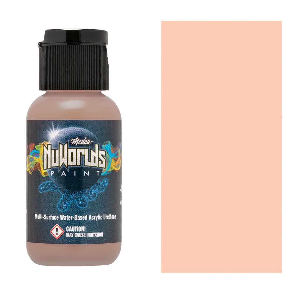 Medea NuWorlds Acrylic Urethane Airbrush Paint 1oz Fair Blush