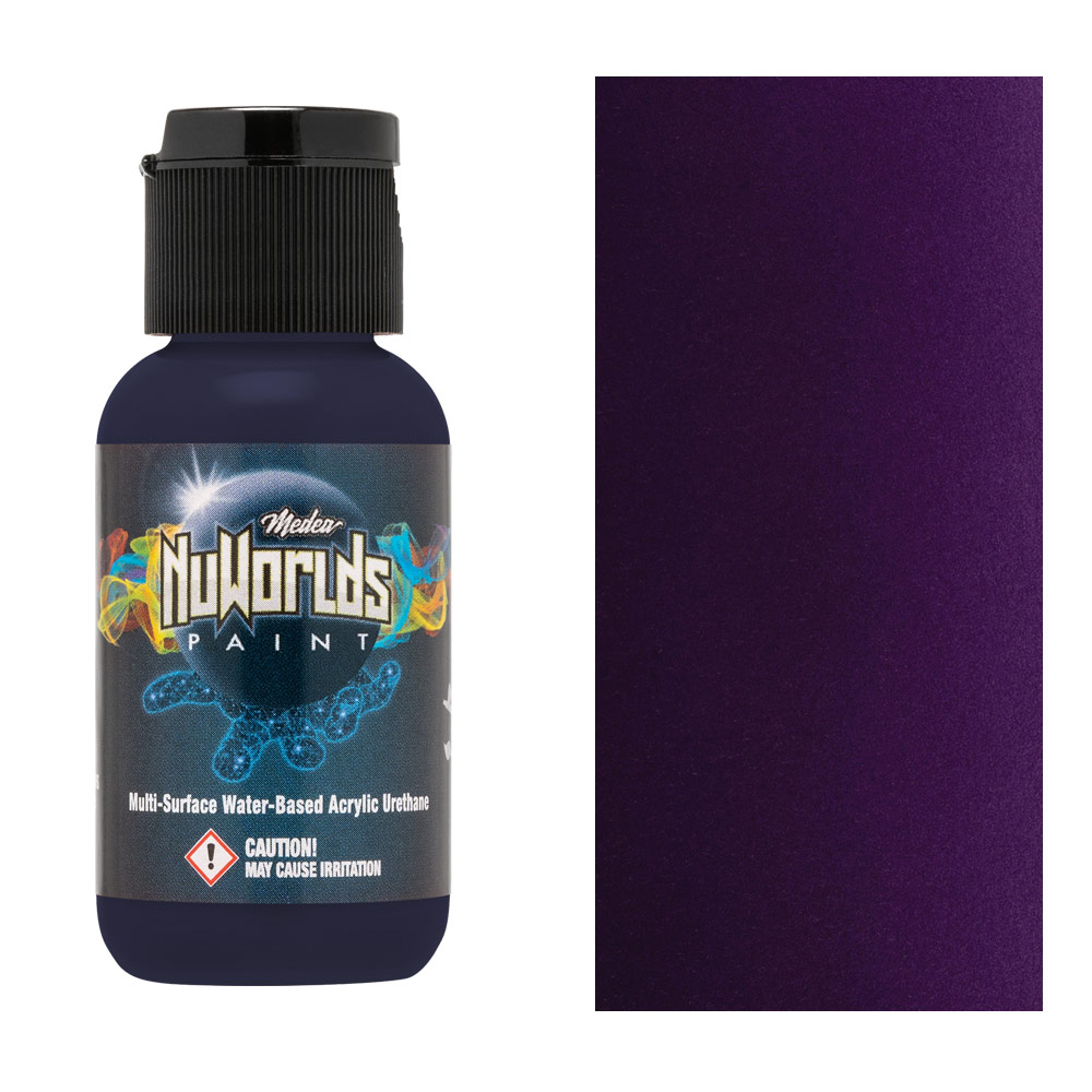 Medea NuWorlds Acrylic Urethane Airbrush Paint 1oz Vascular Violet